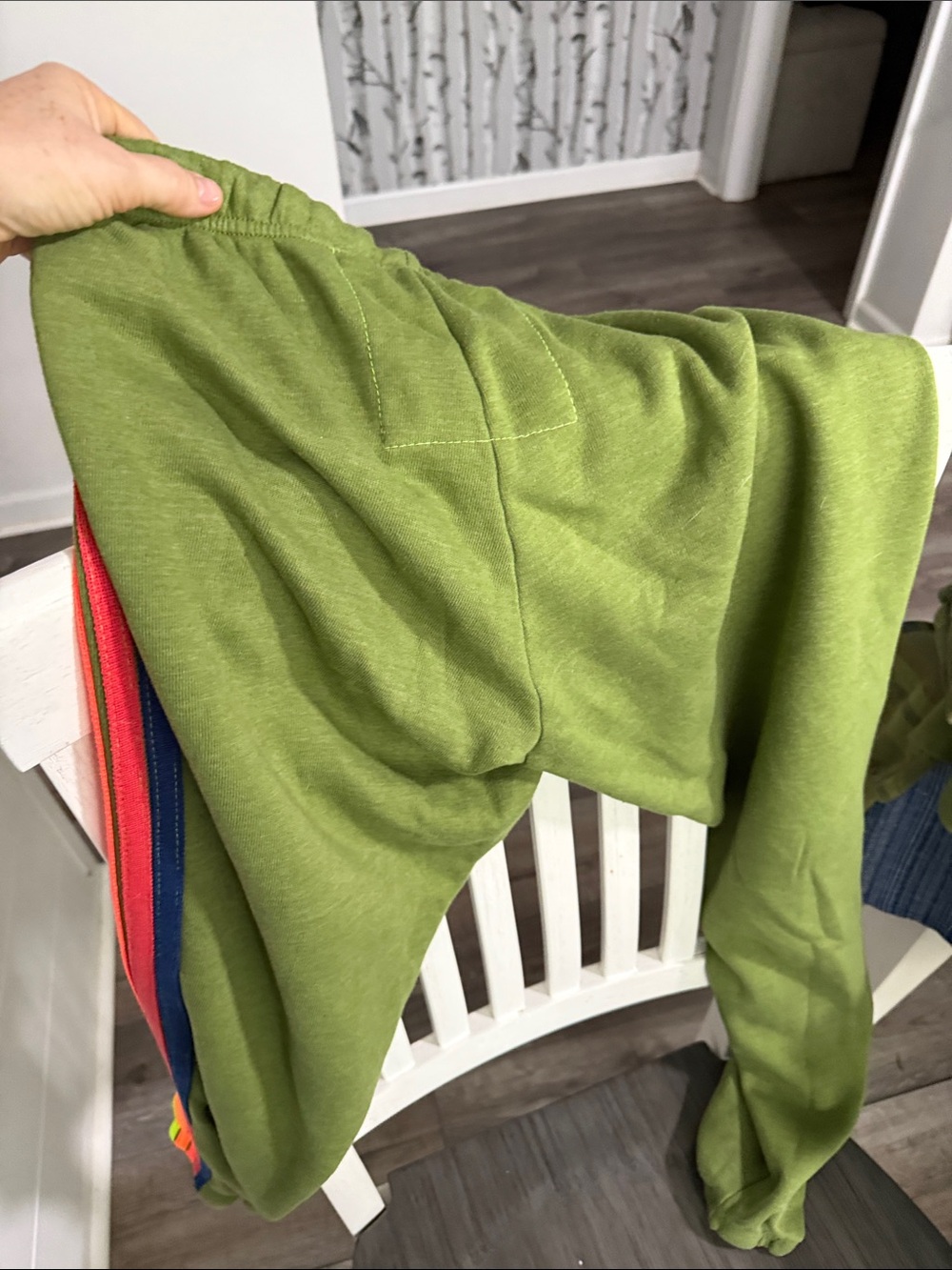 Aviator Nation Olive Green Fleece Joggers - Picture 5 of 5
